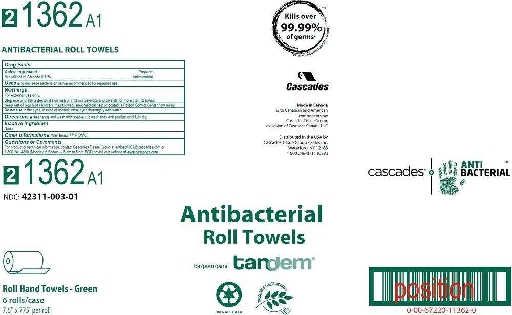 Antibacterial Roll Towels